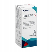 IRIDIUM A Free krople do oczu suchość i podrażnienie 10 ml