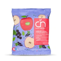 Crispy Natural jabłko smaku czarnych porzeczek suszone chipsy z jabłek 18 g