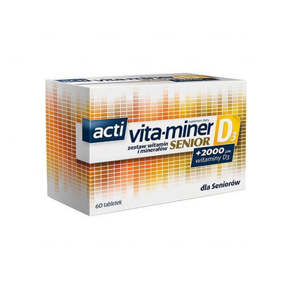 Vita-miner Senior D3 60 tab.