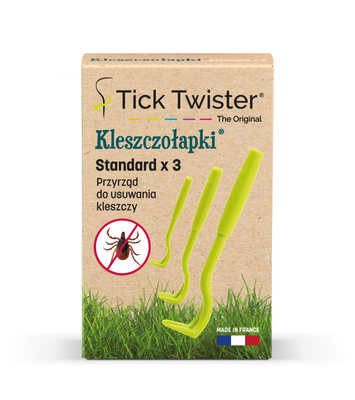 Tick Twister Kleszczołapki BEZPIECZNE USUWANIE KLESZCZY 3 sztuki