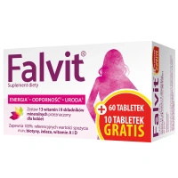 Falvit WITAMINY I MINERAŁY DLA KOBIET 60 tabletek + 10 tabletek gratis