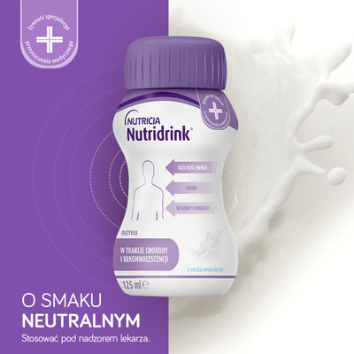 Nutridrink o smaku neutralnym 4 x 125 ml 