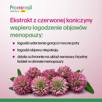 Promensil Forte menopauza łagodzi objawy 30 tabletek