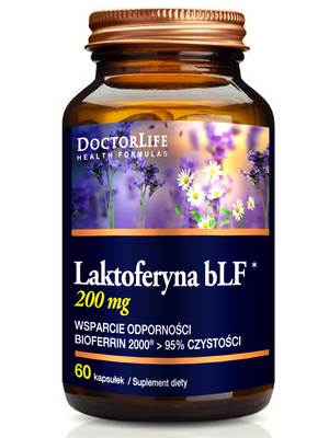 DOCTOR LIFE Laktoferyna bLF UKŁAD ODPORNOŚCIOWY 60 kapsułek