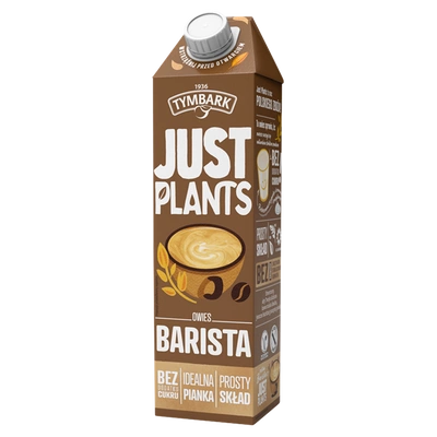 Tymbark Just Plants Napój owies barista 1 l