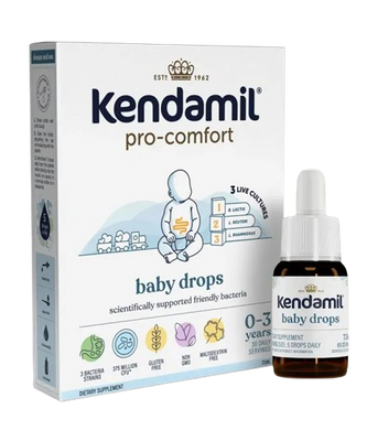 Kendamil pro-comfort krople dla dzieci suplement diety PROBIOTYK 7,5 ml