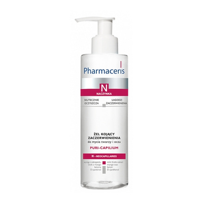 Pharmaceris N Puri-Capilium Żel kojący zaczerwienia do mycia twarzy i oczu x190 ml