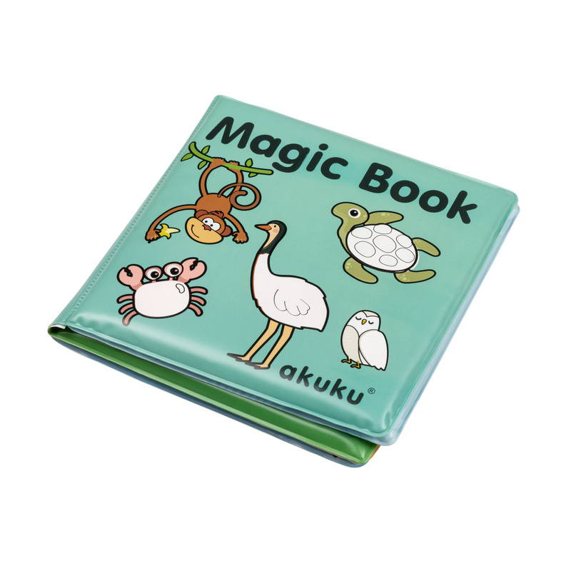 Akuku magiczna książeczka do zabawy w wodzie 1 sztuka