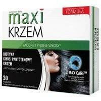 Colfarm Maxi Krzem MOCNE I PIĘKNE WŁOSY 30 kapsułek