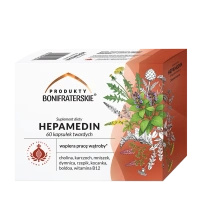 Produkty Bonifraterskie HEPAMEDIN na WĄTROBĘ 60 kapsułek