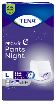 TENA Pants ProSkin Super Night L Majtki chłonne 30szt.