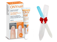 ONYnail Krem regenerujący i wspomagający paznokcie 20 ml + SZKLANY PILNICZEK GRATIS!