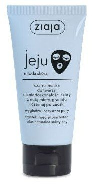 ZIAJA JEJU MŁODA SKÓRA Czarna Maska do twarzy 50ml