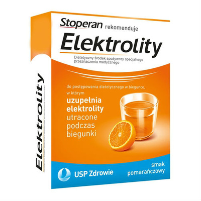 Stoperan Elektrolity o smaku pomarańczowym 7sasz