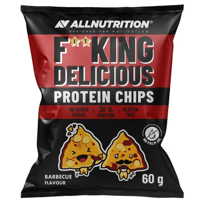 Allnutrition Fitking białkowe chipsy proteinowe o smaku barbecue 60 g