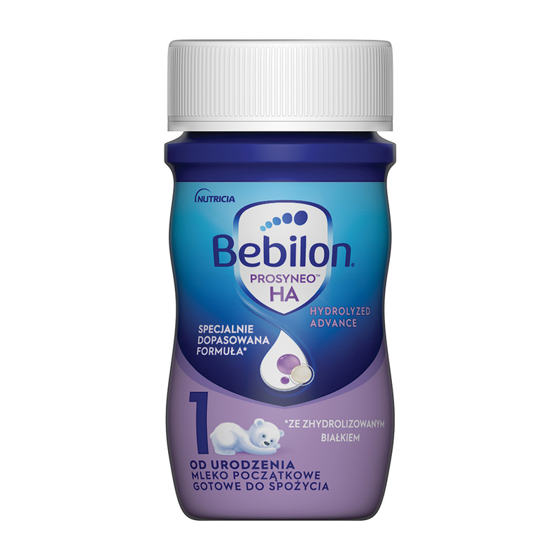 Bebilon Prosyneo HA 1 Mleko początkowe dla niemowląt od urodzenia w płynie RTF 90 ml