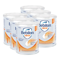 Bebilon Comfort 1 Żywność specjalnego przeznaczenia medycznego dla niemowląt od urodzenia w przypadku kolki lub zaparcia ZESTAW 6 x 400 g