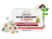 Balsam Jerozolimski na GARDŁO, POROST ISLANDZKI 16 pastylek do ssania