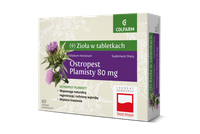 Zioła w Tabletkach Ostropest Plamisty 60 tabletek powlekanych