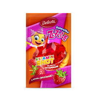 Delecta Galaretka Vitamin Shot o smaku poziomki ZOZOLE 70 g