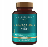 Allnutrition health & care ashwaganda dla męźczyzn, maca stres, 60 kapsułek