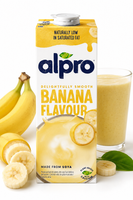 Alpro roślinny napój bananowy ZESTAW 8 x 1 L