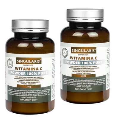 Singularis Witamina C Powder 100% Pure ZESTAW 2x250g 