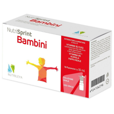 Nutrileya NutriSprint Bambini WSPARCIE SPRAWNOŚCI UMYSŁOWEJ 10 x 10 ml