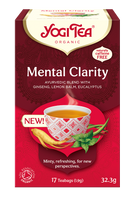 Yogi Tea herbatka Mental Clarity AJUWERDYJSKA JASNOŚĆ UMYSŁU 17 saszetek