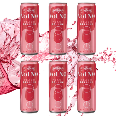 Tymbark Napój bezalkoholowy peach bellini ZESTAW 6 x 250 ml