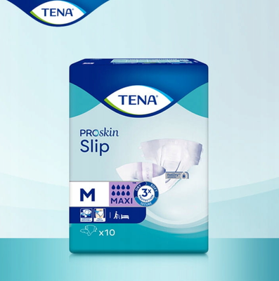 TENA Slip ProSkin Maxi M Pieluchomajtki 10szt.