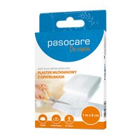 Pasocare plaster do cięcia z włókninowy Z OPATRUNKIEM 1 m x 8 cm