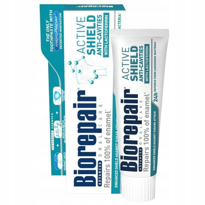 Biorepair Pasta aktywna tarcza przeciwpróchnicza 75 ml