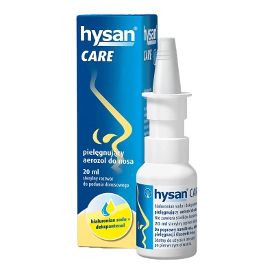 Hysan Care pielęgnujący aerozol do nosa NAWILŻAJĄCY ŚLUZÓWKĘ 20 ml