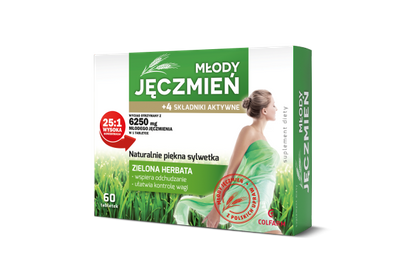 Colfarm Młody jęczmień 60tab