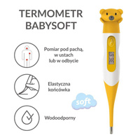 Termometr Controly Babysoft KFT-03C 1 sztuka pomiar pod pachą, w ustach lub w odbycie