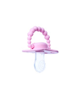 LUU Kids Smoczek pozycjonujący Pink A Boo 3 - 6 miesięcy 1 sztuka