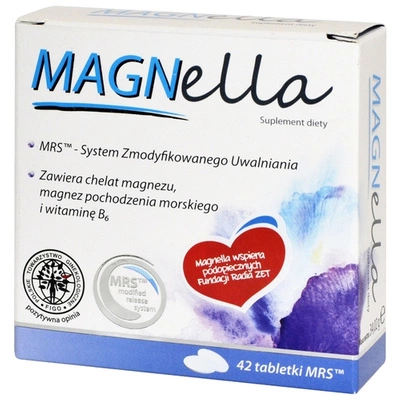 Magnella system zmodyfikowanego uwalniania 42 tab.