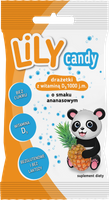 LiLY Candy drażetki z witaminami różne smaki zdrowe przekąski 6 x 40 g