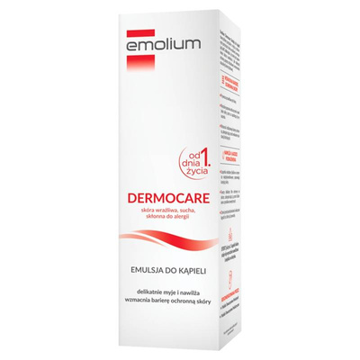 EMOLIUM DERMOCARE Emulsja do kąpieli od 1. dnia życia 200ml