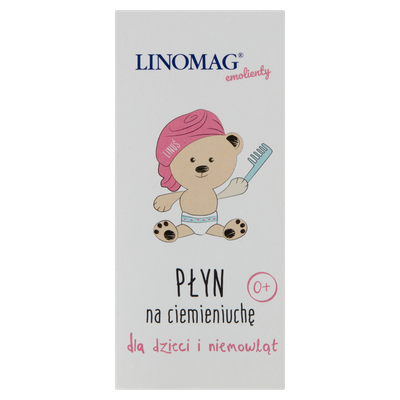 Linomag Emolienty Płyn na ciemieniuchę dla dzieci i niemowląt 30 ml