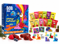 Bob Snail adwentowy kalendarz zdrowych przekąsek IDEALNY NA ŚWIĘTA 135 g