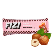 Fizi baton MOOD BOOSTER chrupiący orzech laskowy BEZ CUKRU 40 g