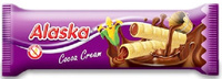 Alaska bezglutenowe, kukurydziane rurki z kremem kakaowym 18 g
