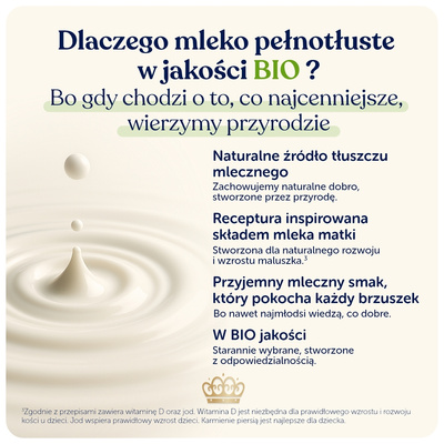 Kendamil Nature 2 HMO+ mleko organiczne bez oleju rybiego ZESTAW 3 x 800 g