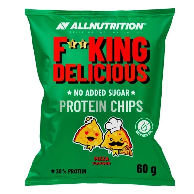 Allnutrition Fitking białkowe chipsy proteinowe ZESTAW RÓŻNYCH SMAKÓW 4 sztuki
