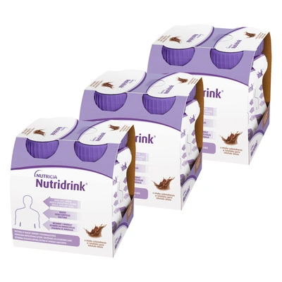 Nutridrink o smaku czekoladowym ZESTAW 12 x 125 ml