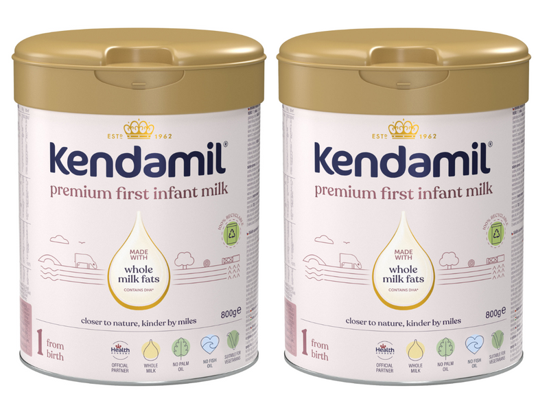 Kendamil Mleko początkowe Premium 1 od urodzenia ZESTAW 2x800 g