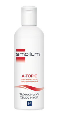 EMOLIUM A-TOPIC Trójaktywny Żel do mycia 200 ml