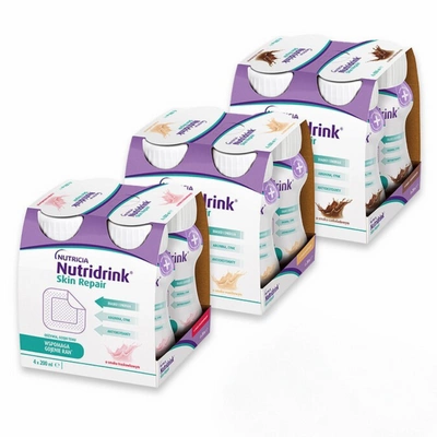 Nutridrink Skin Repair mix różne smaki ZESTAW 12 x 200 ml